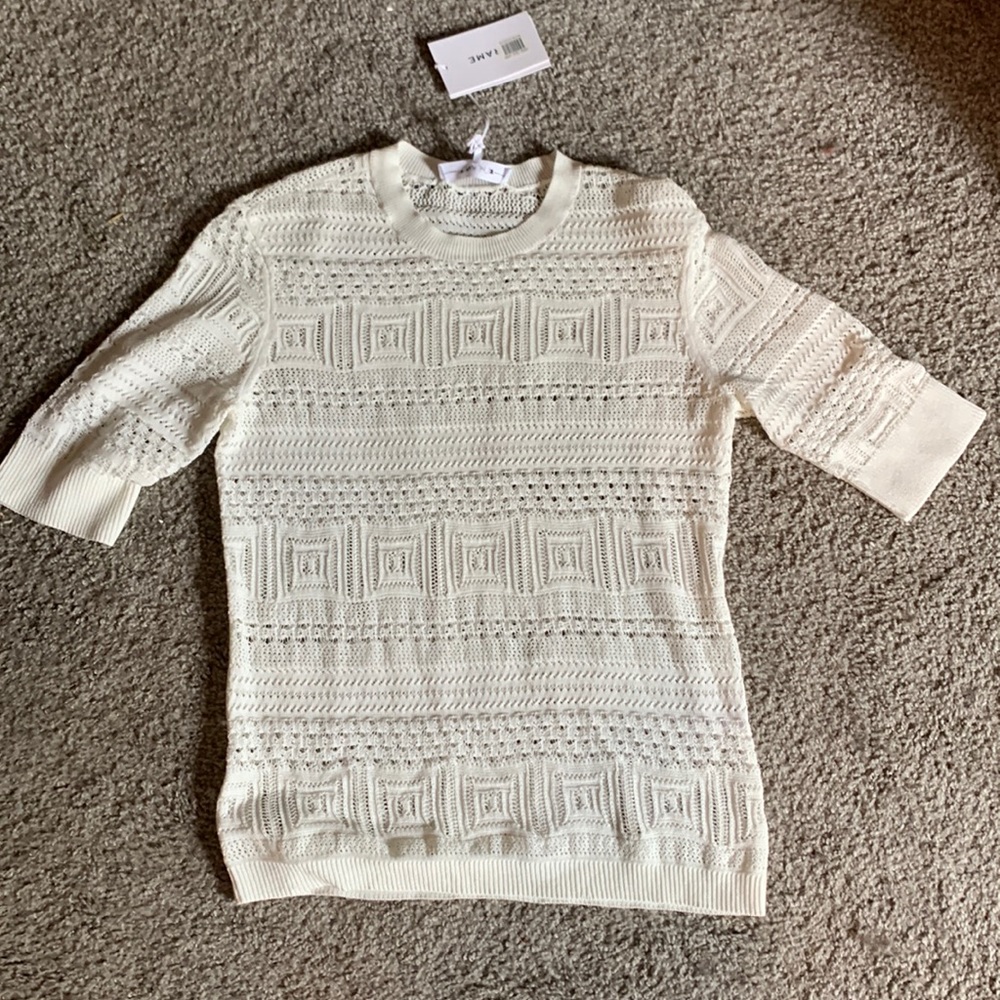 Off white Frame sweater S/P.